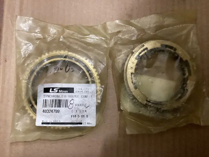 Ls Tractor Synchronizer Triple Cone, Trg281, 40324799 1