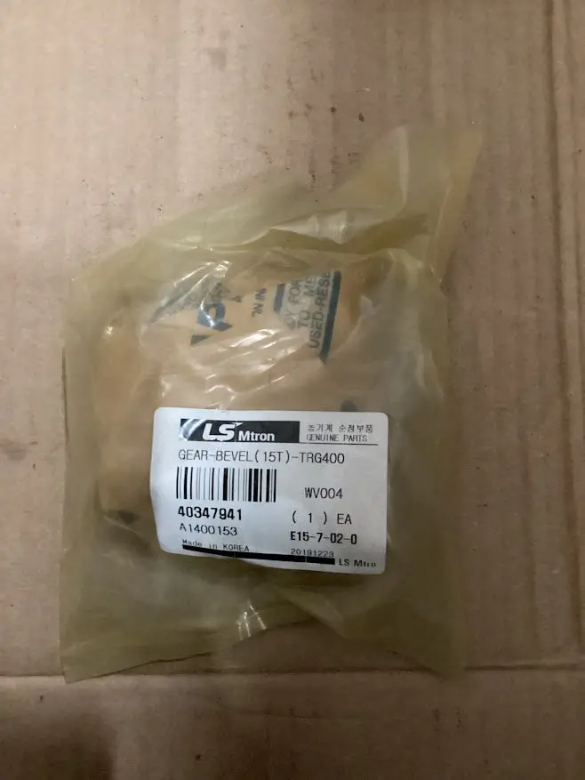 Ls Tractor Gear Bevel 15T, A1400153, 40347941 1