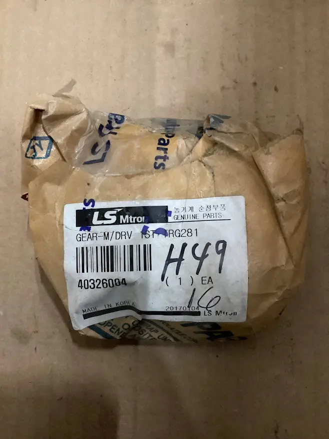 Ls Tractor Gear M/Drv 1St Trg281, 40326004 1