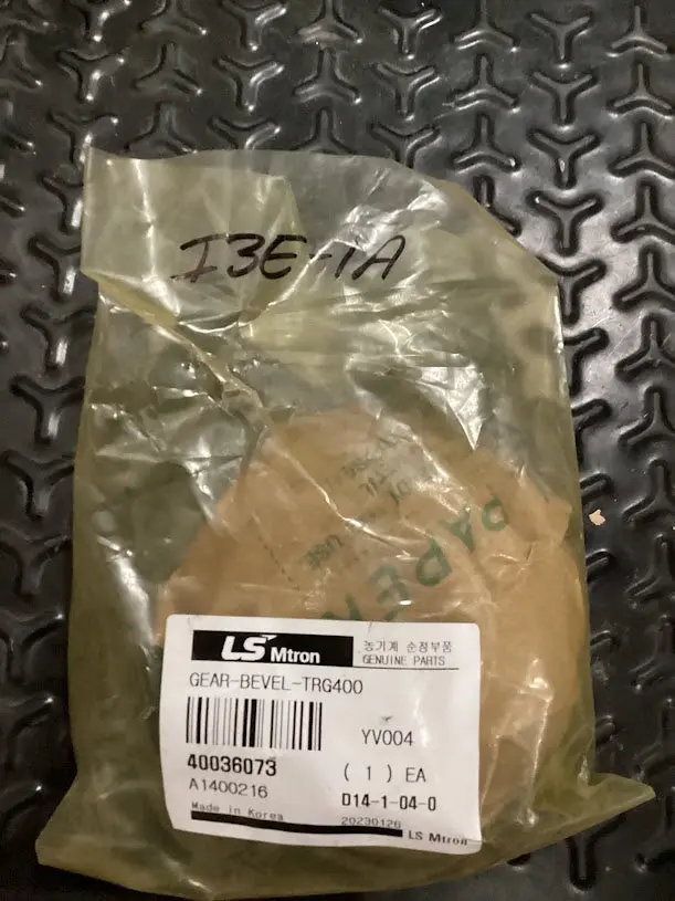 Ls Tractor Bevel Gear, 40036073 1