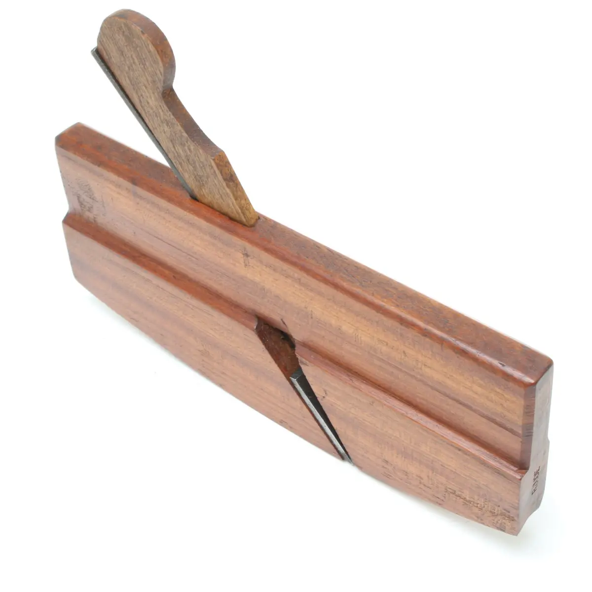Old Wooden Compass Hollow Plane (Beech) 1