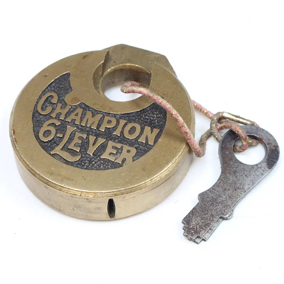 Vintage Champion 6-Lever Padlock 1
