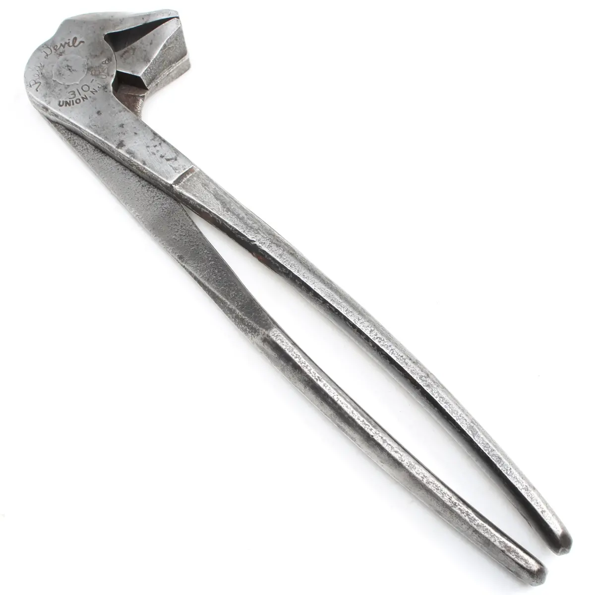 Old Unusual Red Devil Grips / Pliers (Usa) 1