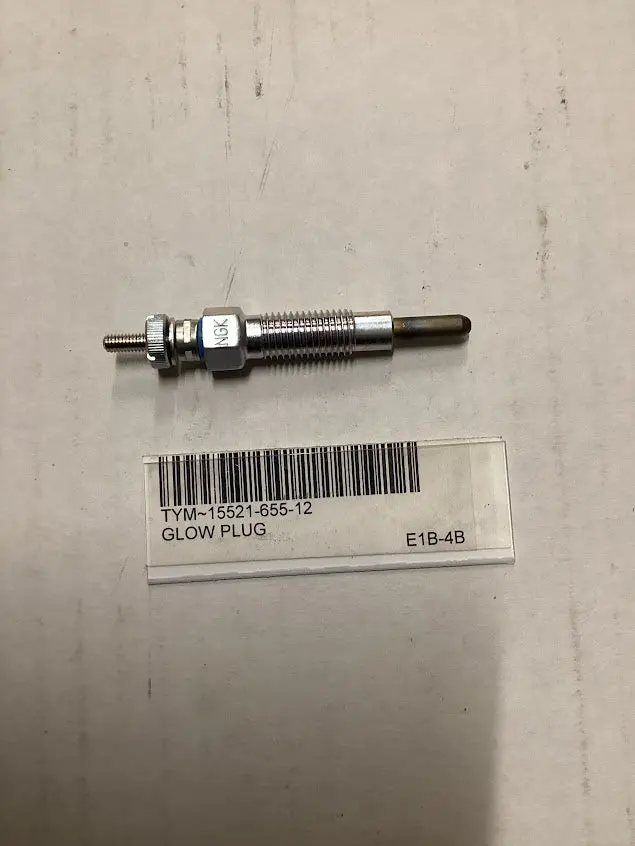 Tym Glow Plug, 15521-655-12 1