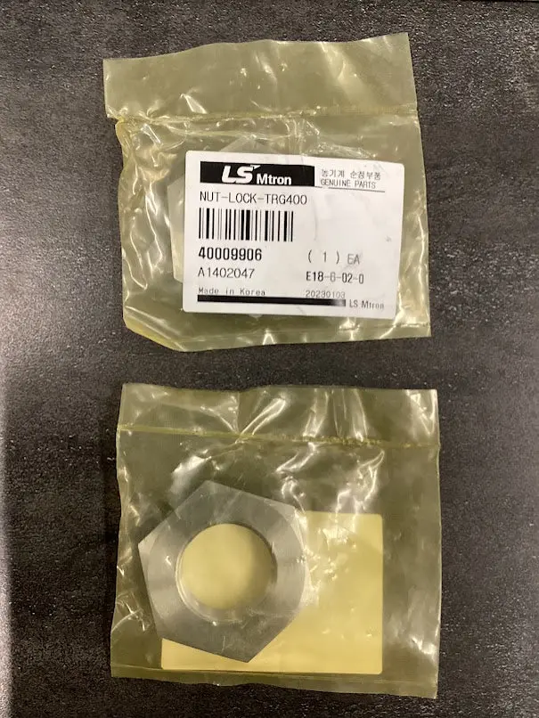 Ls Tractor Lock Nut, Trg400, 40009906 1
