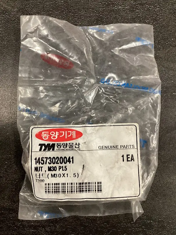 Tym / Mahindra Nut M30 P1.5, 14573020041 1