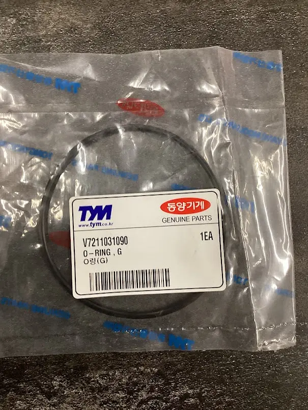 Tym / Mahindra Tractor O-Ring G 1A G90, V7211031090 1