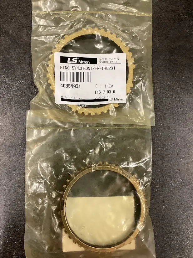 Ls Tractor Ring Synchronizer, Trg281, 1