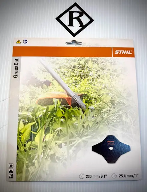 Stihl 25.4Mm Grass 4 Steel Blade, 40017133801 1