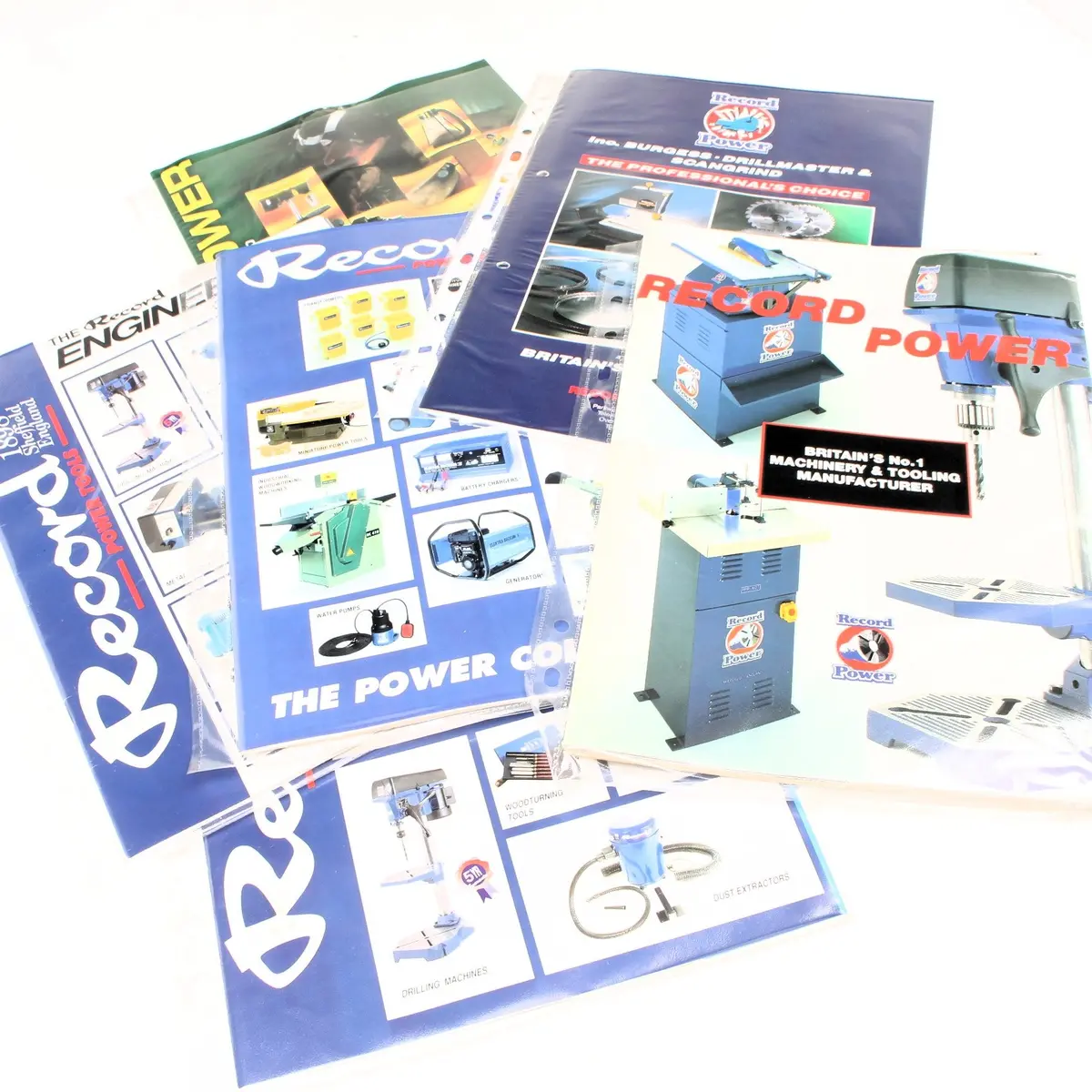 6X Record Power Tool Brochures 1