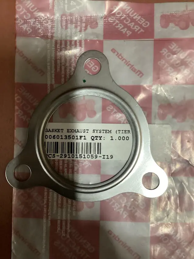 Mahindra Exhaust System Gasket 006013501F1 1