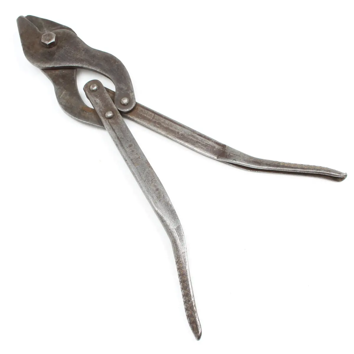 Old Folding Trench Barbed Wire Cutters C.1944 1