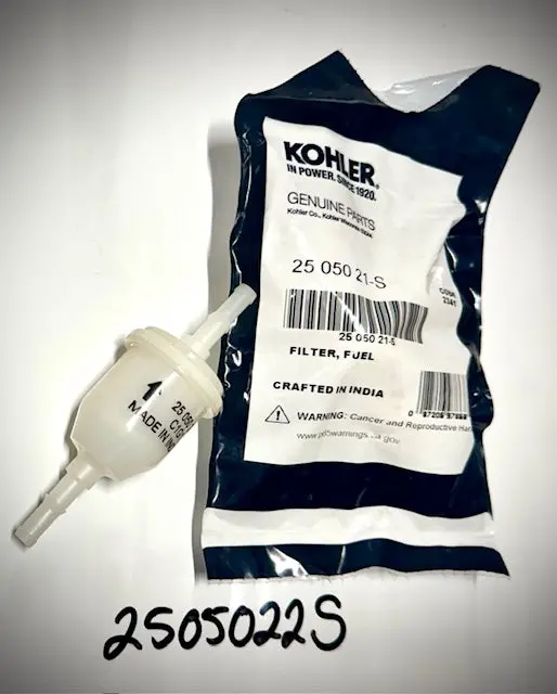 Kohler Fuel Filter 75 Micron, 2505021S 1