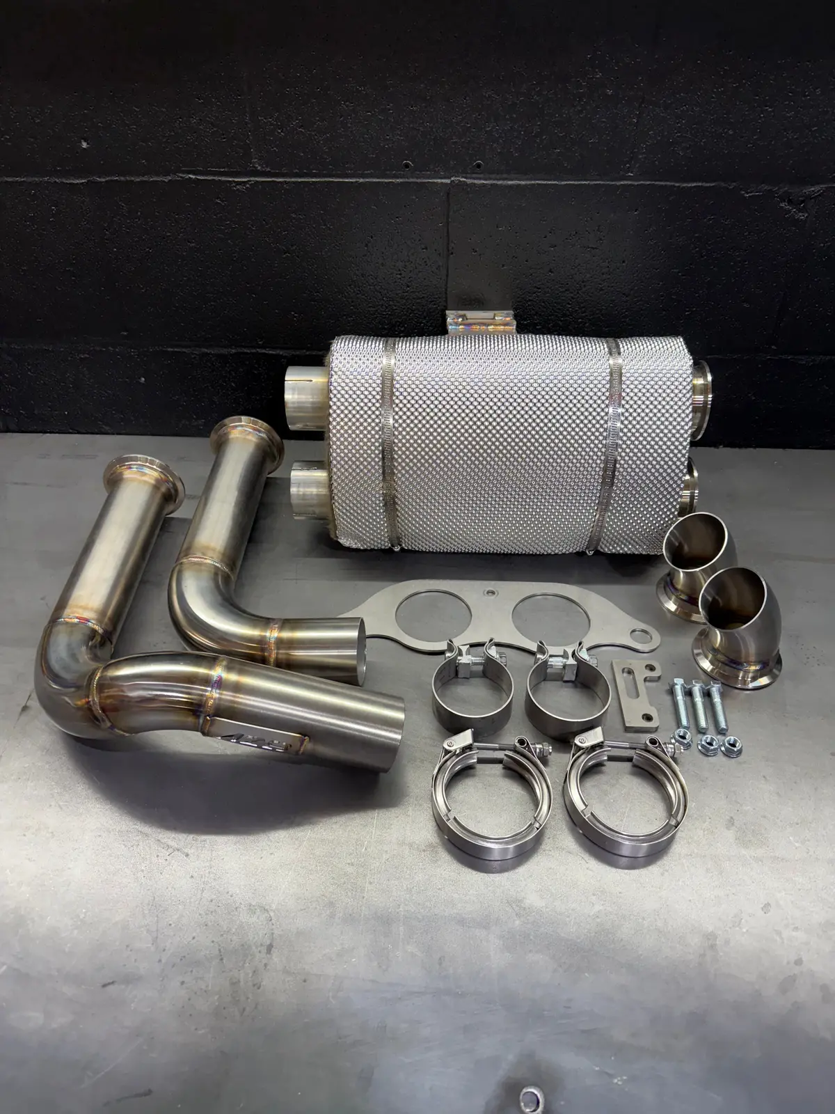 Db Killer Porsche 992 Gt3 Cup | Bolt On Resonated Turn Down Exhaust Tips 1