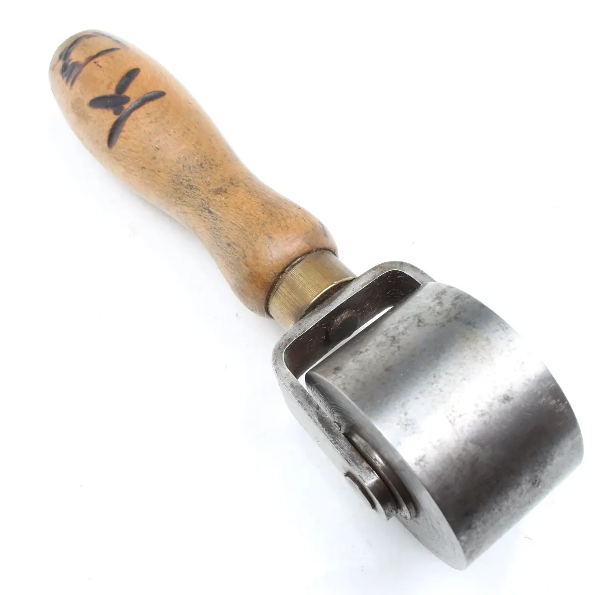 Old Heavy Hand Roller Tool 1