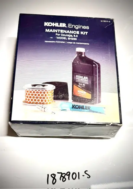 Kohler Engines Maintenance Kit, Sh265, 1878901-S 1