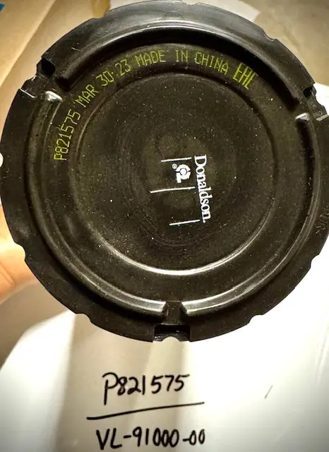 Donaldson Air Filter P821575, Vl-91000-00 1