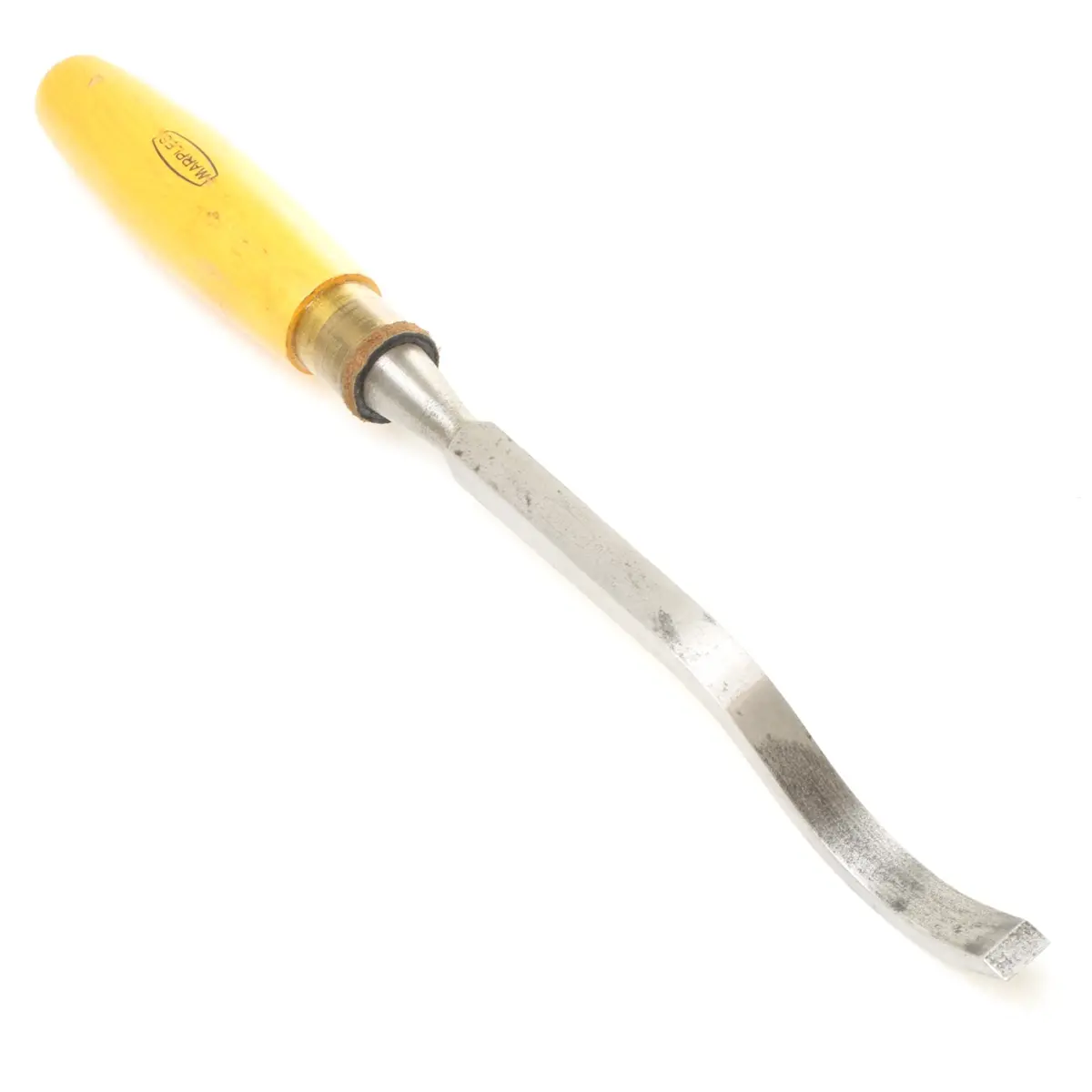 Sold - Old Marples Swan-Neck Mortice Chisel - 1/2" (Boxwood) 1