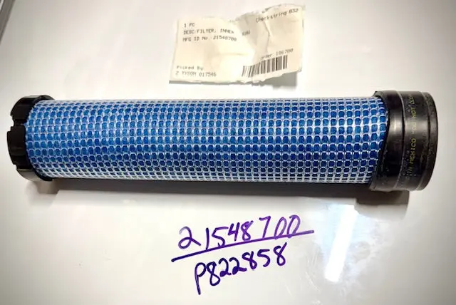 Gravely Inner Air Filter, 21548700 1
