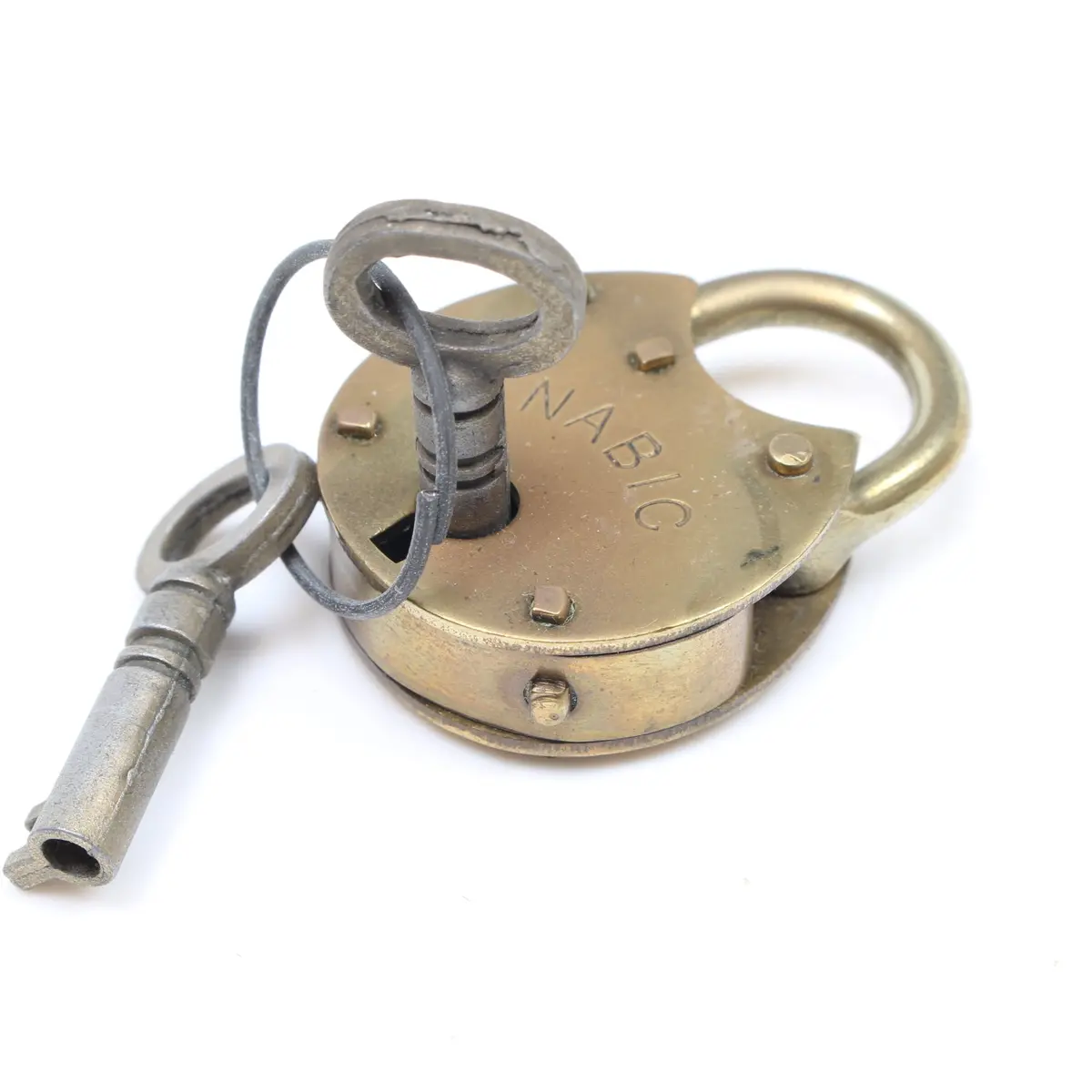 2X Small Vintage Padlocks 2