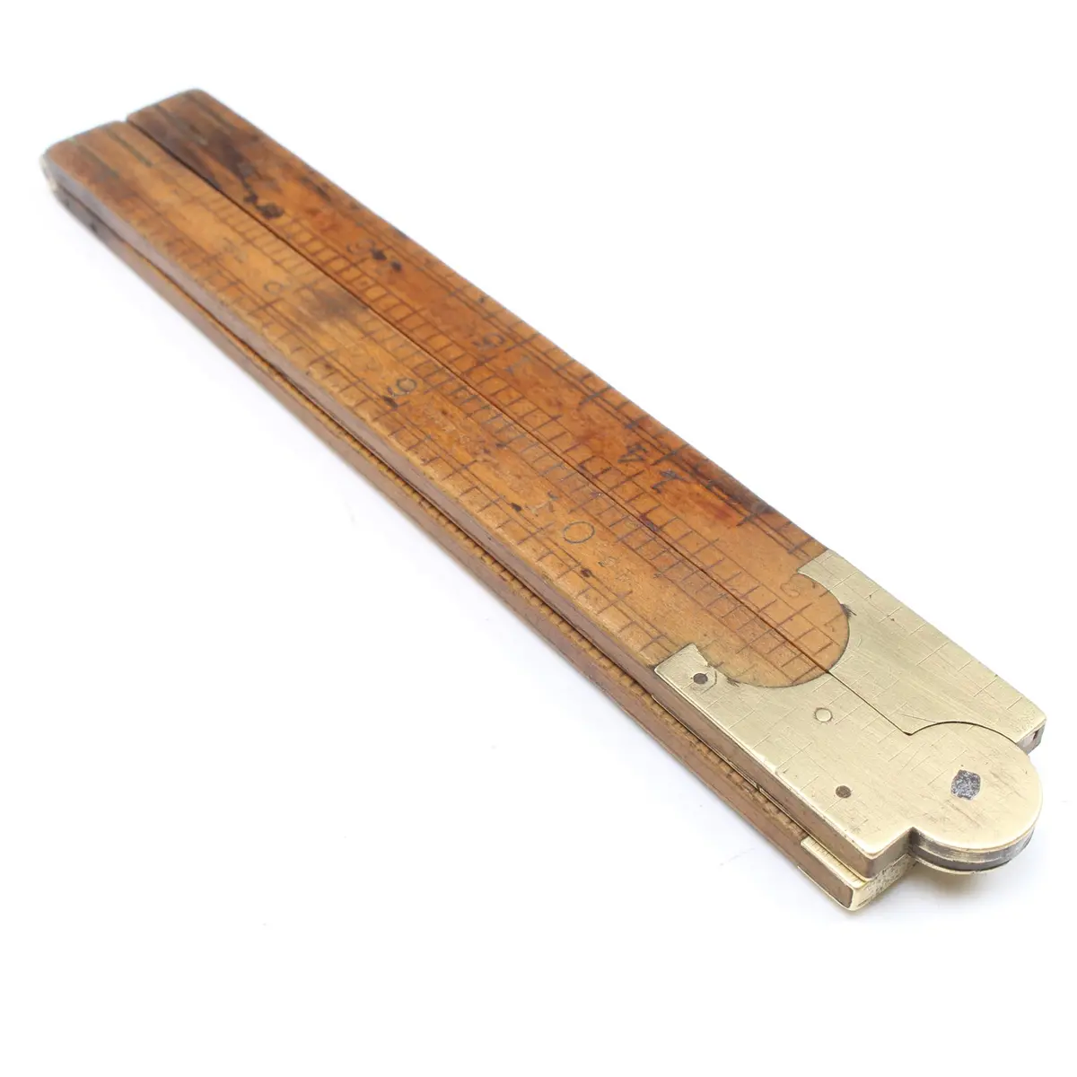 Old Usa Folding Rule - 2Ft (Boxwood) 1