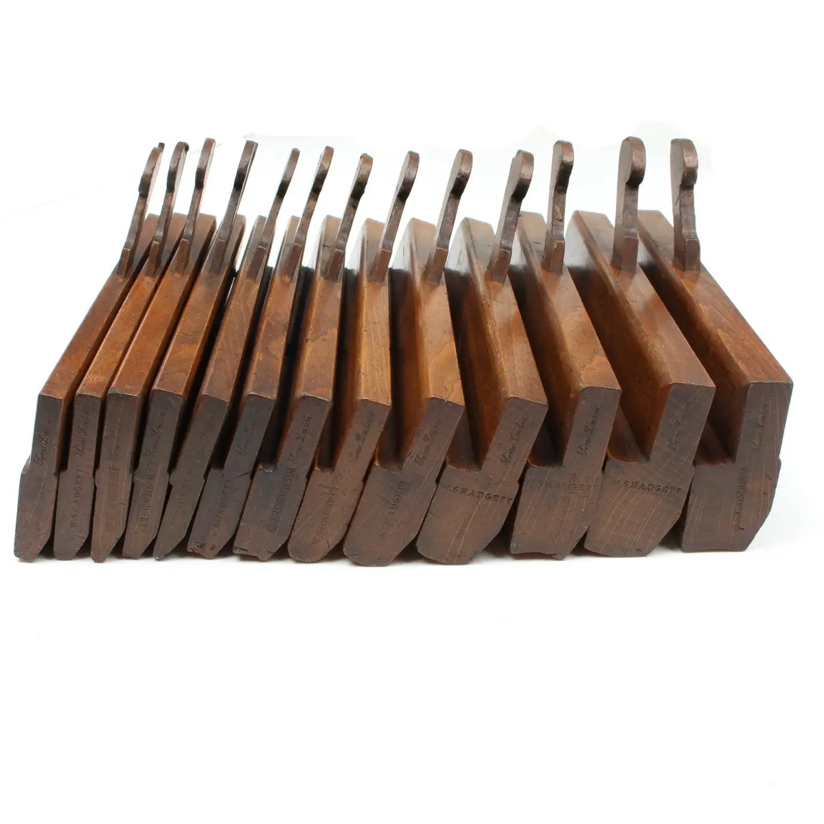 Sold - 13X Sims (London) Hollow And Round Planes (Beech) 1