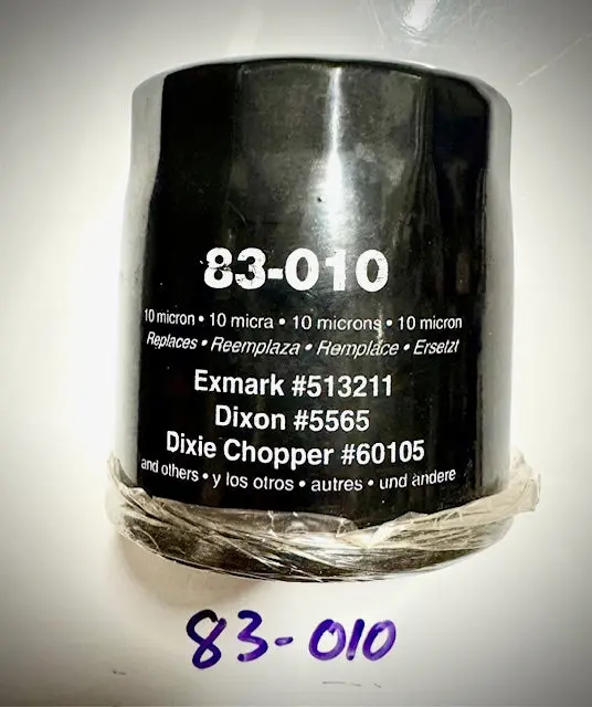 Oil Filter, 83-010 1