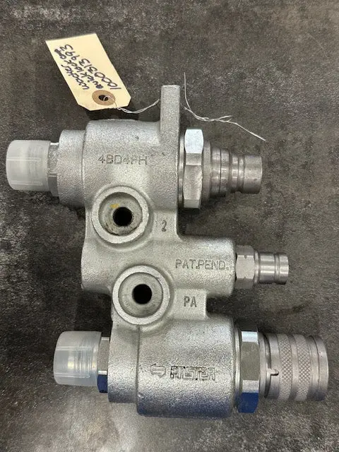 Wacker Neuson Sw28 Hyd Block Quick Lock Coupling, 1000313993 1
