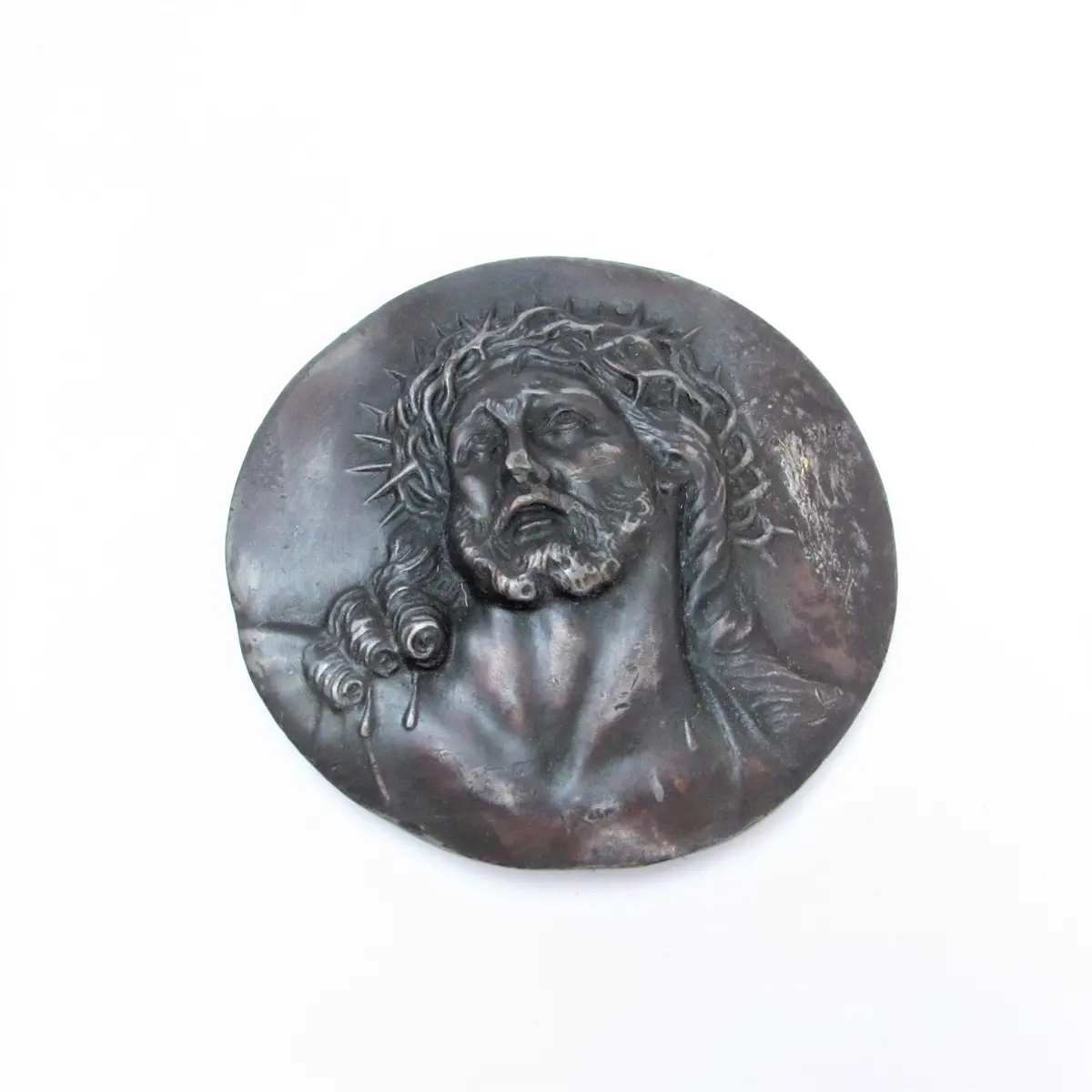 Old Medallion Of Christ 1