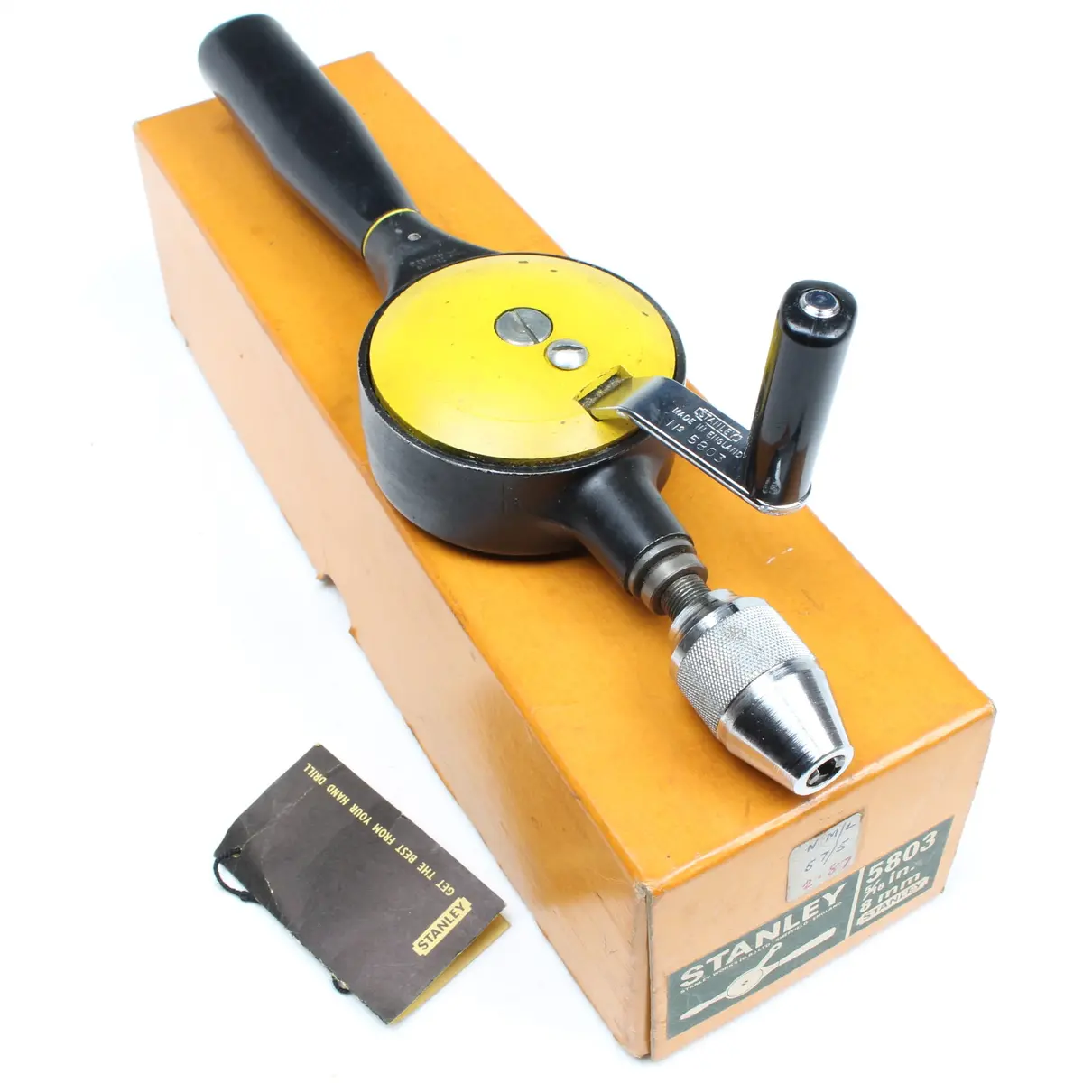 Old Stanley Hand Drill No. 5803 1