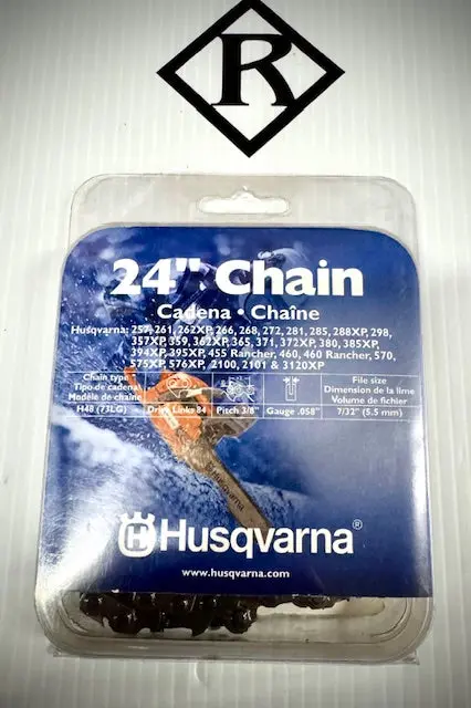 Husqvarna 24" Replacement Chain, H46-84, 531300624 1