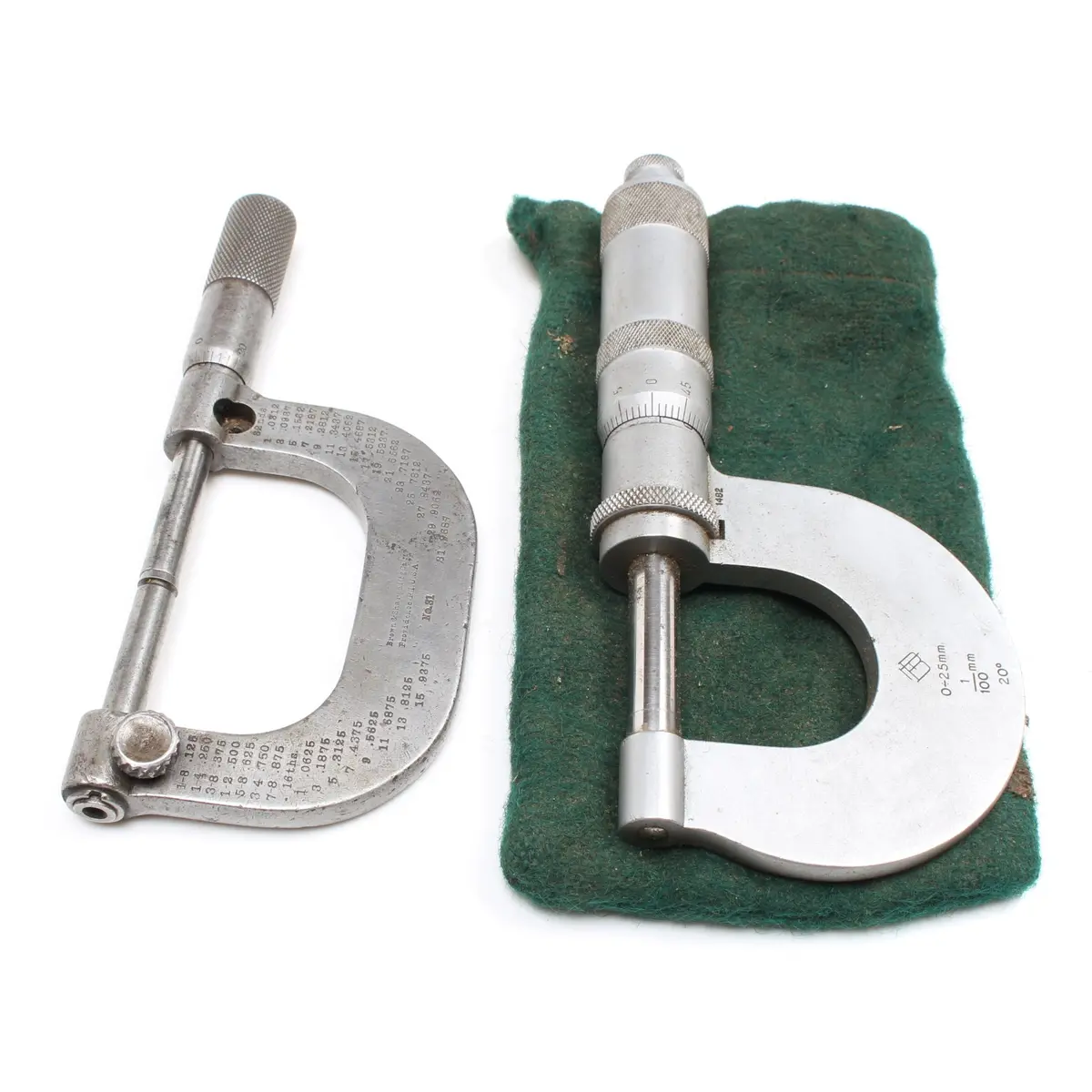 2X Old Micrometers 1