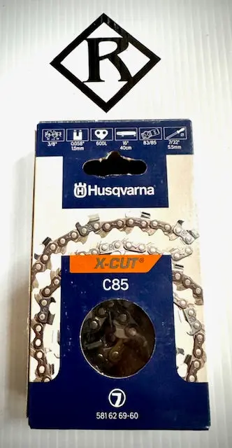 Husqvarna 16" Replacement Chain, C85 3/8 .058 60Dl, 581626960 1