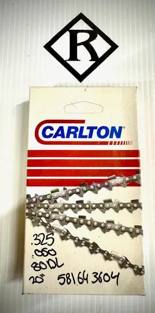 Husqvarna 20" Replacement Chain, Sp33g .325 .050 80Dl Cs, 581643604 1