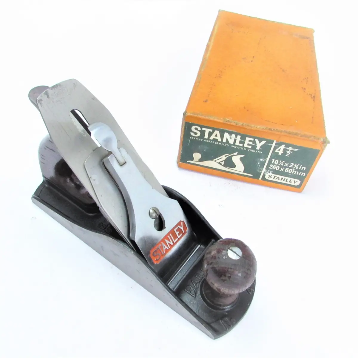 Sold - Stanley Smoothing Plane No. 4 1/2 (Beech) 1