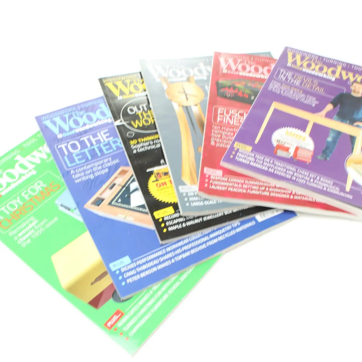 6X The Woodworker Magazines 1