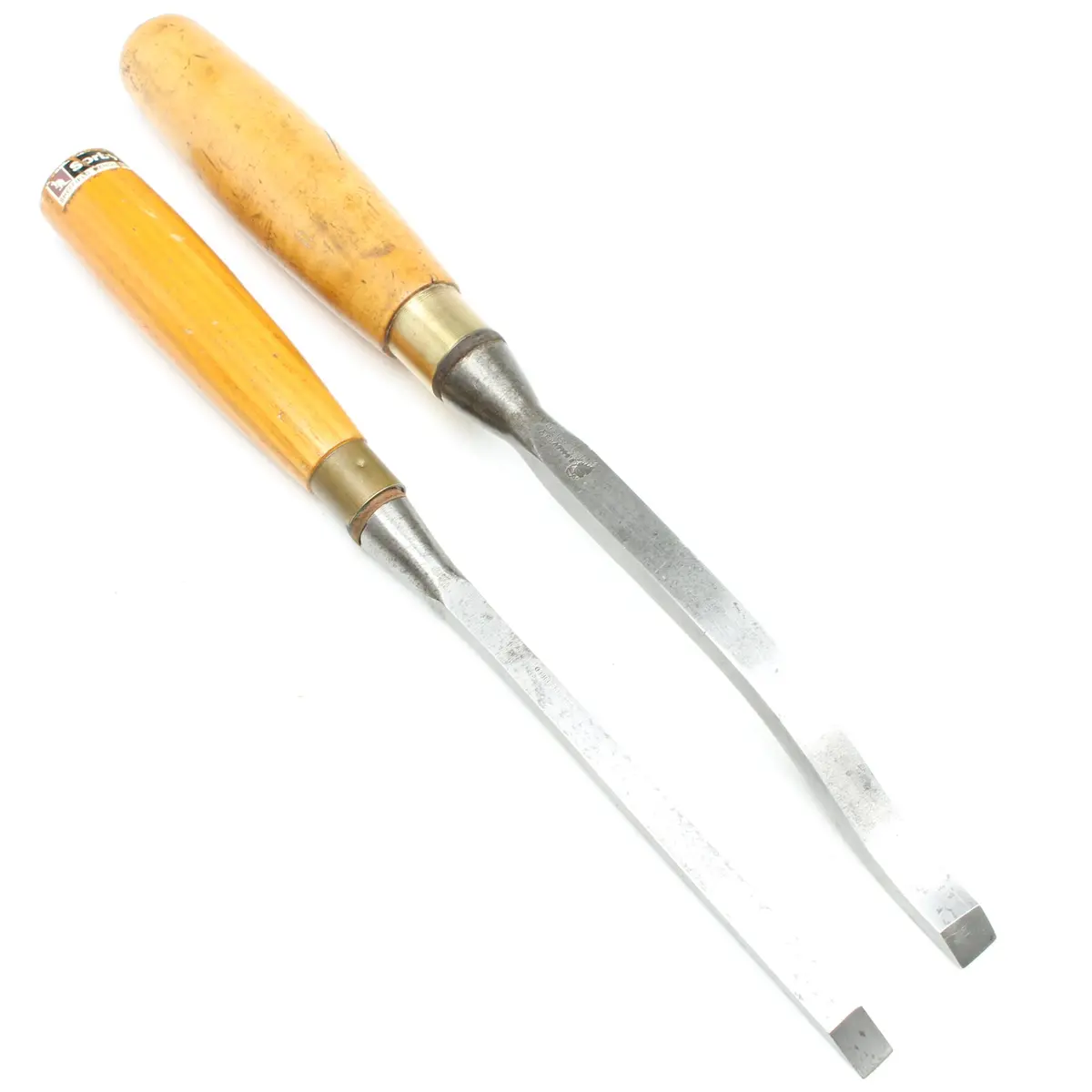 Sorby Swan Neck & Mortice Chisels - 3/8", 1/2" (Ash, Boxwood) 1