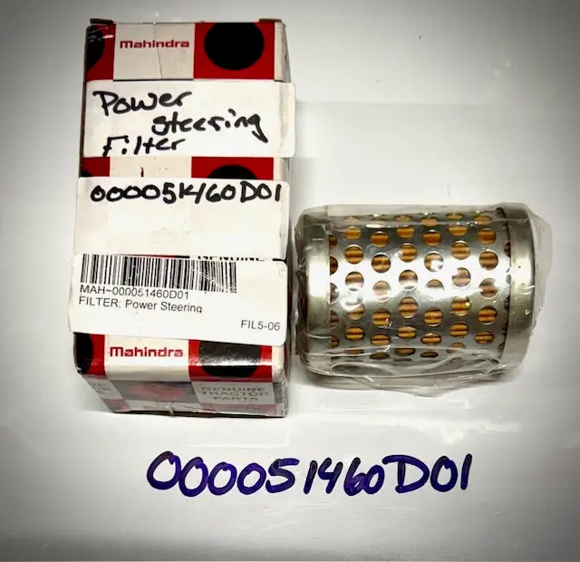 Mahindra Power Steering Filter, 000051460D01 1