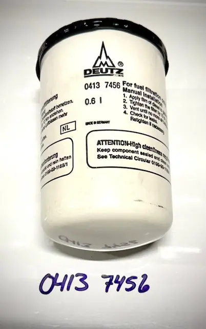 Tym Tractors Fuel Filter, 04137456 1
