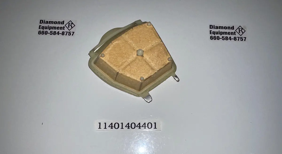 Stihl Chainsaw Air Filter, Part #11401404401 1