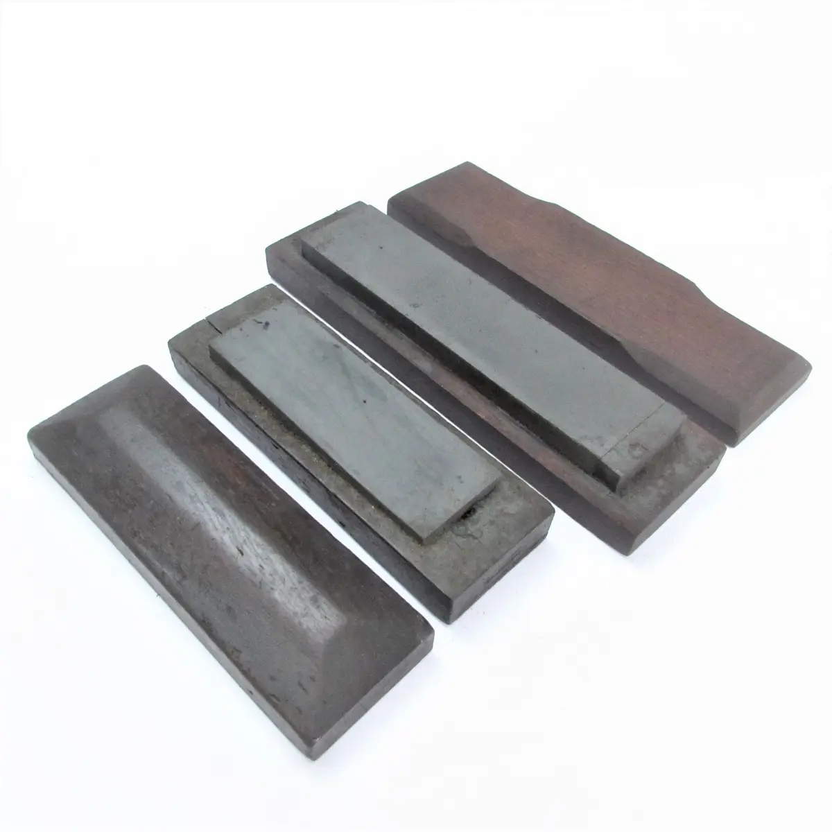 2X Boxed Oilstone Sharpening Stones (Mahogany) 1