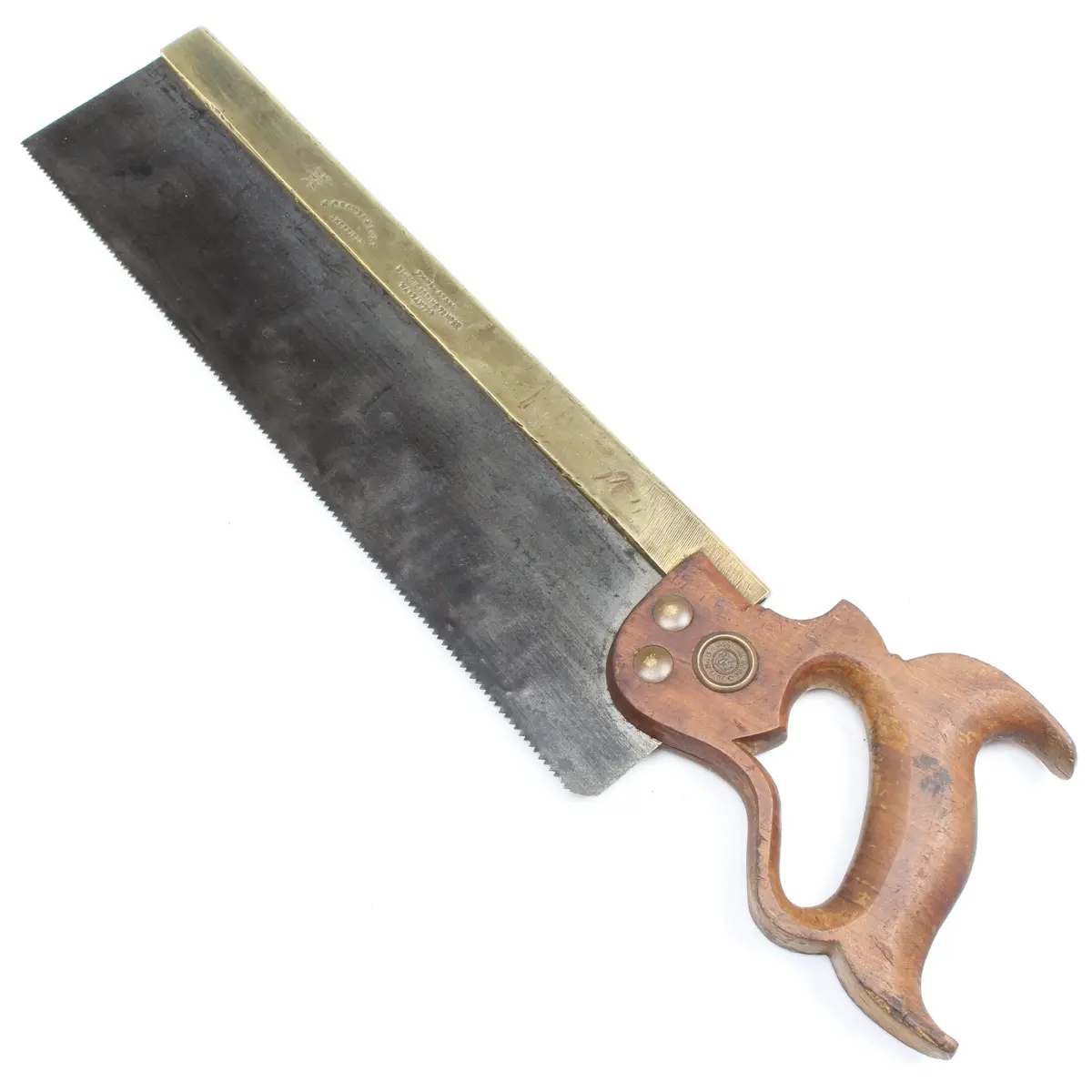 Old Groves (Sheffield) Tenon Saw - 14" - 11Tpi (Beech) 1