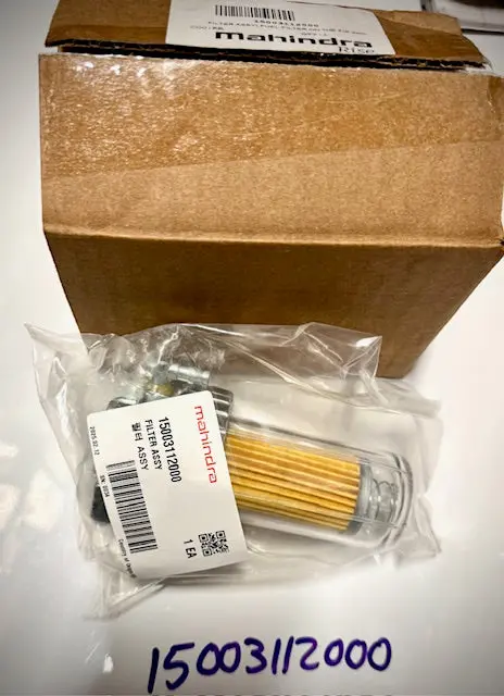 Mahindra Fuel Filter Assembly, 15003112000 1