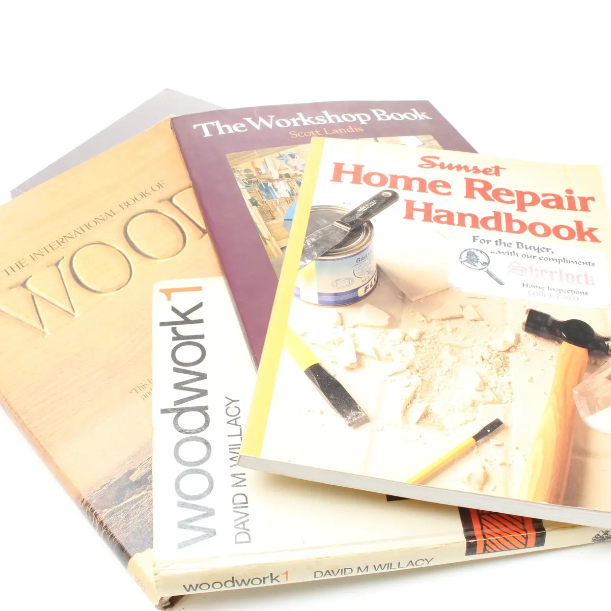 5X Old Woodworking Books 1