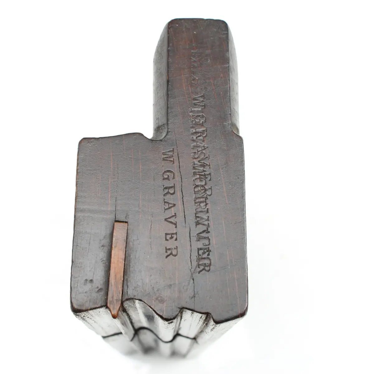 Old Wooden Grecian Ogee Plane (Beech) 1