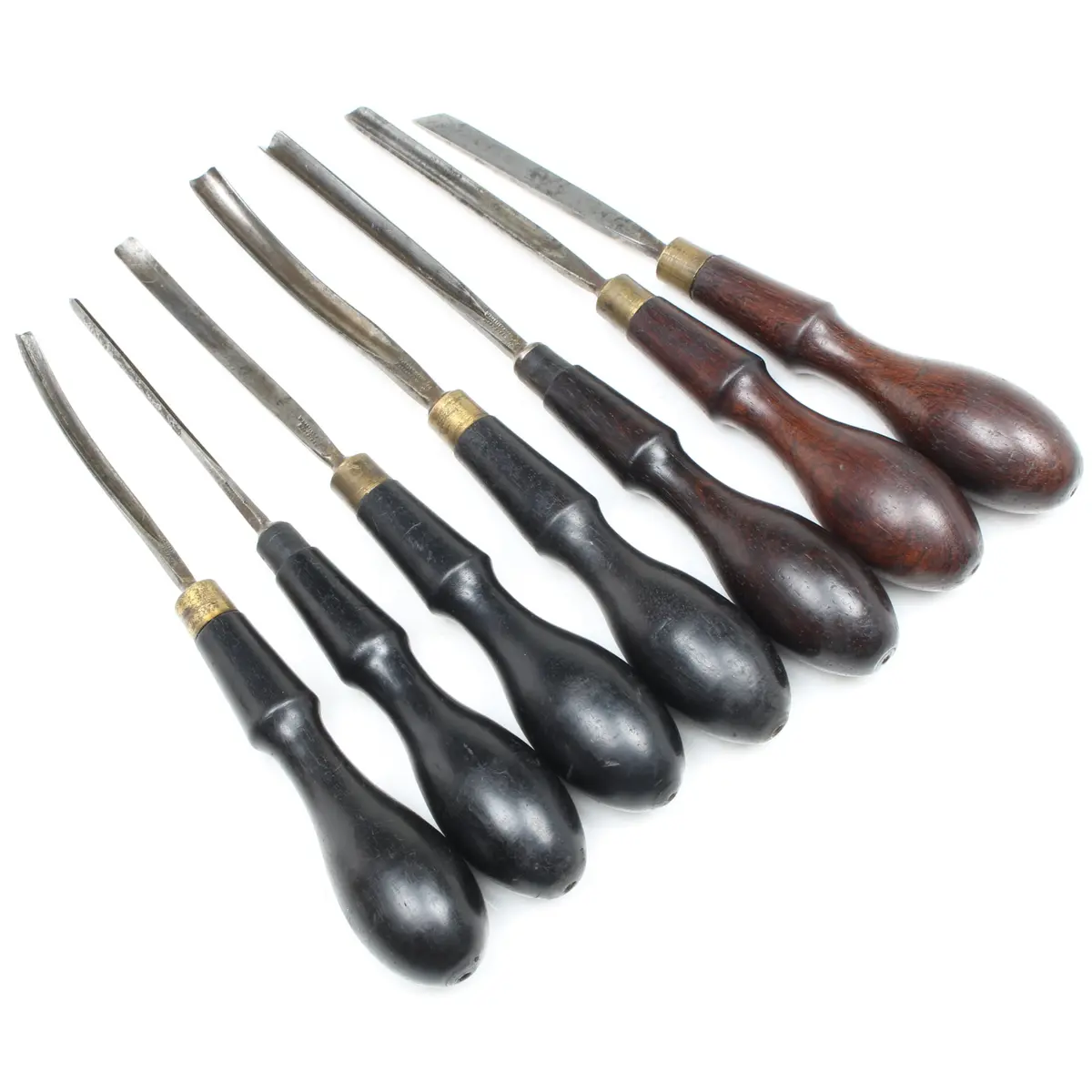 Sold - 7X Marples Wood Carving Tools 1