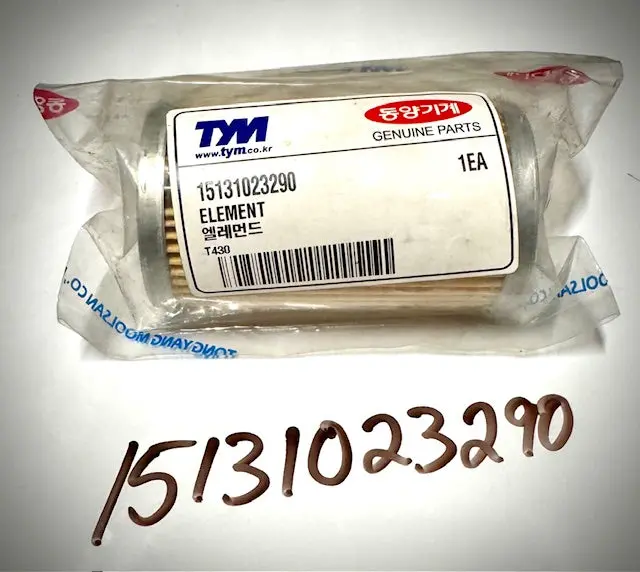 Tym Fuel Filter Element, 15131023290 1