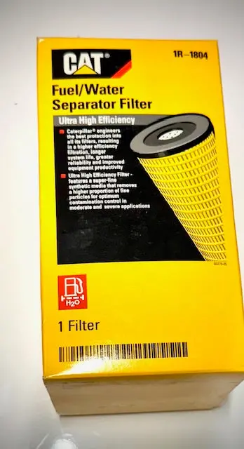Cat Fabick Fuel Water Separator Filter, 1R1804 1