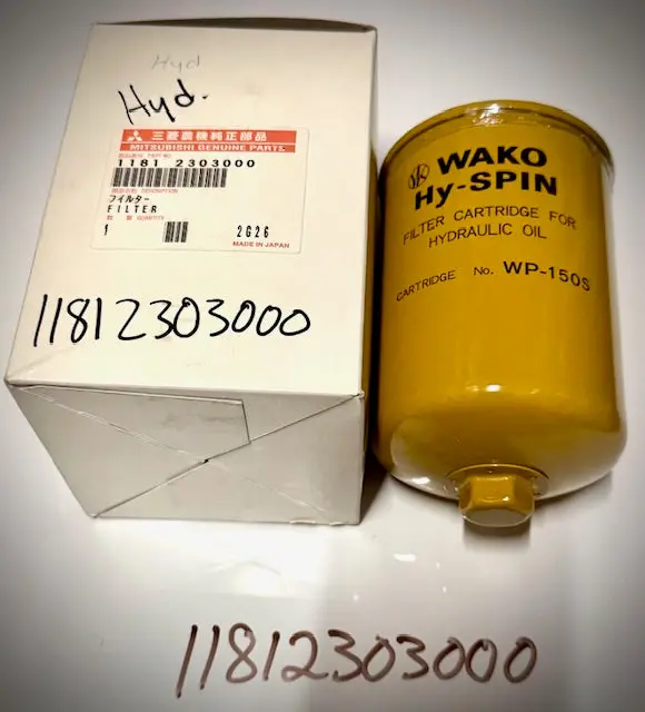 Mahindra Hydraulic Filter, 11812303000 1