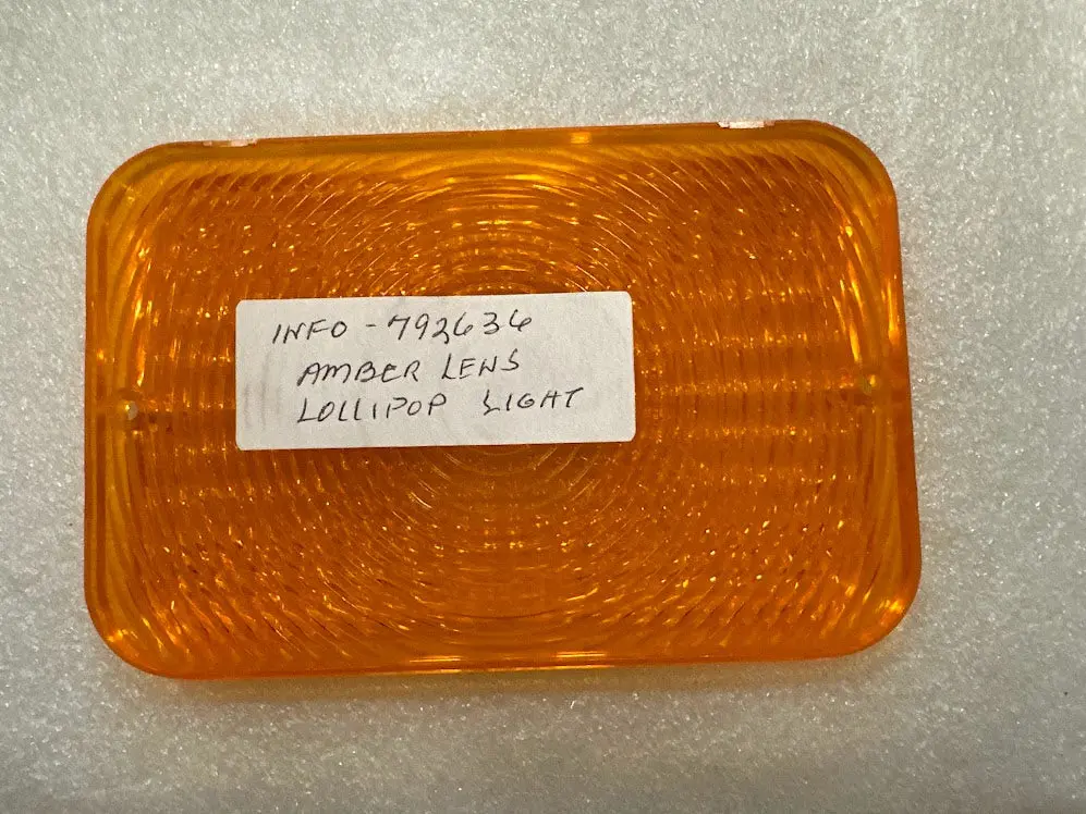 Amber Lens Lollipop Light, 792636 1